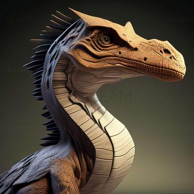 3D model Changyuraptor (STL)